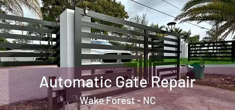 Automatic Gate Repair Wake Forest - NC