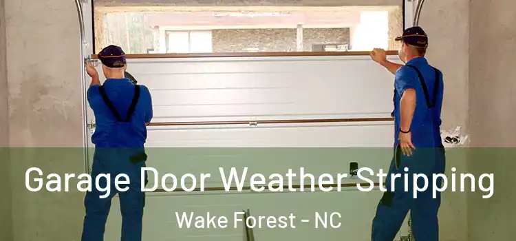  Garage Door Weather Stripping Wake Forest - NC