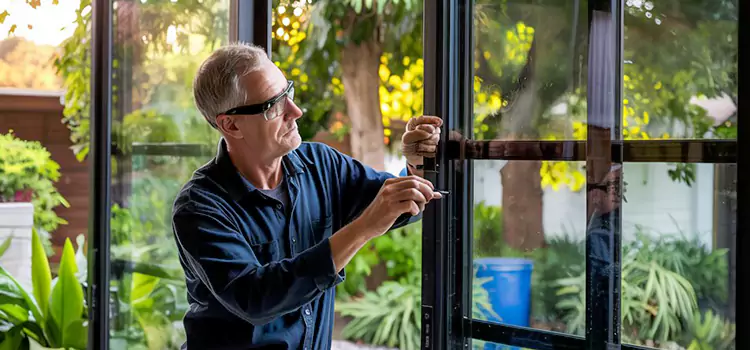 Replacing Sliding Door Lock Wake Forest