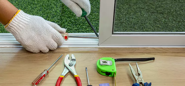 Sliding Door Track Replacement in Wake Forest, NC