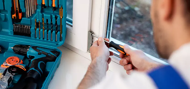 Sliding Glass Door Track Repair in Wake Forest, NC